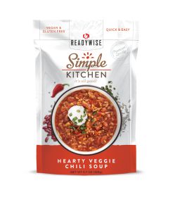 6 CT Case Simple Kitchen Hearty Veggie Chili Soup