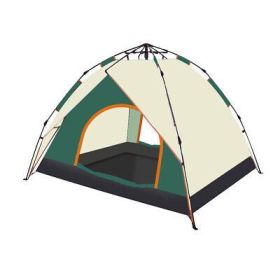 Camping dome tent is suitable for 2/3/4/5 people, waterproof, spacious, portable