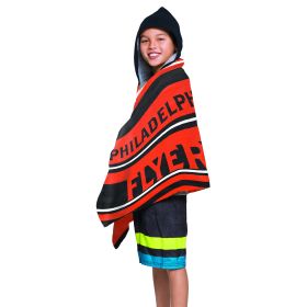 NHL 606 Flyers - Juvy Hooded Towel, 22"X51"