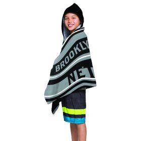 NBA 606 Nets - Juvy Hooded Towel, 22"X51"