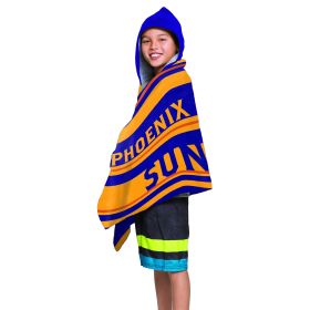 NBA 606 Suns - Juvy Hooded Towel, 22"X51"