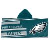 NFL 606 Eagles - Juvy Hooded Towel, 22"X51"