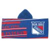 NHL 606 NY Rangers - Juvy Hooded Towel, 22"X51"