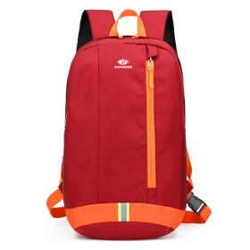 Outdoor Ultra-light Sports Multi-Color Portable Backpack (Color: Red)