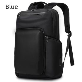 Men's Backpack Business High-grade Large Capacity (Color: Blue)