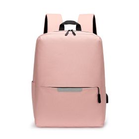 Backpack Men's Casual Computer Bag (Option: Pink-29x13x41cm)