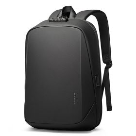 BANGE Backpack New Backpack Men's Business (Color: Black)