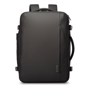 Bange Large Capacity Backpack Waterproof Men (Option: Black Small Size)