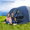 Outdoor Hiking Portable Easy Camping Tent for 3 -5 Person