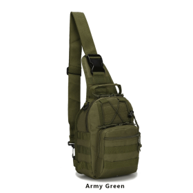 EDC Shoulder Bag - Tactical Chest Sling Bag (5 Liter) (Product Color: Army Green)