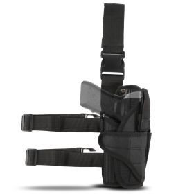 Tactical Drop Leg Thigh Gun Holster (Product Color: Black)